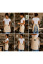 Cotton Fabric Work Apron. Kitchen/Ceramic Workshop/Workshop - 3
