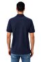 Ar-Ma Men's Polo Collar T-Shirt Unprinted Basic Regular Fit Double Collar Combed Cotton Pique Y31374358002 Navy Blue - 5