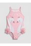 Peak New Season Swan Printed Girls' Swimsuit