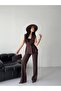 Sleeveless Double-Breasted Vest Pants Set Stylish Women's Two-Piece Set - 3