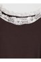 Quality Pieces from Çelebi Store Women's Shorts Pajama Set with Lace Detail - 3