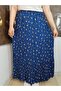 Elastic Waist 3-Layer Ruffled Viscose Fabric Skirt, Mevlana Long Cotton Skirt - 6