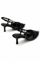 Women's Black Knitted Detailed Open-Back Stiletto 5.5 cm Heel Comfortable Full Mold. - 4
