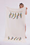 Vina 100% Cotton Printed Beach Peshtemal |   Quick-Drying, Extra Light Tasseled Pareo |   Beach, Pool and Bath Towel - 6