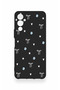 Tecno Pova Neo 4 Compatible Mini Bow Black Patterned Silicone Case - 3