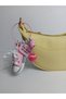 Women's Imported Mini Sneakers with Bell Bag Charm - 2