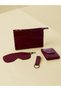 100% Genuine Crazy Cowhide Leather (Handbag, Wallet, Glasses Case, Keychain) Set Stylish and Minimalist - 4