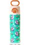 Kids 520 ml Bicycle Cat Printed Green Girls' Steel Thermos Flask (Double Inner Locking Lid) - L5331 - 2