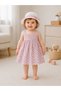 Ley Bebe Crispy Floral Hat Strap Dress