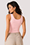 Women's Cotton & Modal Thick Strap Flexible Basic Undershirt - 5