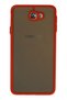 Zengemtr Galaxy J7 Prime Case Montreal Silicone Cover (203210) - Red