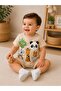 Baby Boy 3D Safari Panda Embossed Summer Set with Embroidered Top and Bottom