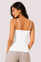 Women's 3-Piece Cotton & Modal Thin Strap Undershirt with Lace Detail - 3-Piece Advantage Pack - 8