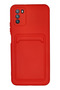 Spt-Gld Pohone M3 Case Kelvin Silicone with Business Card Holder (143727) - Red
