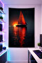 Mixed-3 Wall Covering Brilliant Quality Fabric Room Decor Tapestry Wall Carpet Gaming