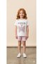 Girls' Summer T-Shirt Shorts Set Cotton Butterfly Print Casual Comfortable Two-Piece Set 2-3-4-5-6-7-8-9 Years Old