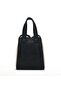 Abel&Lula Floral Detailed Straw Handbag - Black - 4