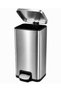 Retro Rectangle Steel Pedal Bin – 30 Litre Heavy-Duty Dustbin with Soft-Close Lid for Home, Office & Commercial Use - 3