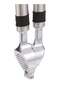 Stainless Steel Eco Garlic Press With Rubbergrip Silver - 3