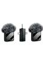 Dual Wireless Lavalier Microphone F11-2 – Noise Reduction, Furry Windscreen & Easy Setup for Android & Cameras - 2