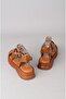 Choose c410 genuine leather thong sandals for women (sole: 3.5 cm) taba - 6