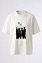 Breaking Bad_3 Design Back Printed Cotton White Oversize T-Shirt