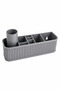 Multi-Compartment Bathroom Organizer-Toothbrush Holder Makeup and Personal Care Organizer- Stand with 9 Color Options - 5