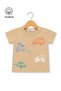 Colorful Car Printed Casual Short Sleeve Summer Baby Boy T-Shirt - 3