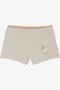 Girl's Boxer Shorts Winter Themed Cute Teddy Bear Printed 5-11 Years Old, Beige