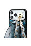 Universal Chain Scarf with Adhesive and Clip Phone Bag Suitcase Accessory Green - 3
