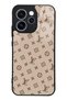 Oppo Reno 15 Pro Dark Cream Lv Design Glossy Phone Case
