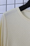 Women's Plus Size Lycra Crew Neck Fish Back Pattern Short Sleeve Mom T-Shirt Combed Cotton Blouse - 5