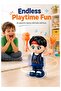 Boy Stunt Flip Action Toy With Voice Control Light Music And 360° Backflip Effects - 2