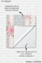 Rose Floral Lace Detailed Beach Towel-Vintage Romantic Pastel Blue Quick Drying Microfiber Towel - 8