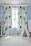 Ice Fairy Tale Patterned Children's Baby Room Background Curtain (Single Wing Pricing) - 2