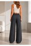 Women's 2-Pack Stoned Wide-Leg High-Waist Loose-Fit Pocketed Trousers Style Sweatpants - 4