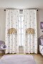 Mother Earth Rainbow Patterned Children's Baby Room Background Curtain (Single Wing Pricing) - 2