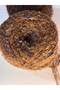 Coffee Bouquet (2 Layers), Cobalt Blue Insect (3 Layers Wrapped) Knitting Yarn 200Gr - 3