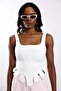 Ecru Sectioned Underwire Bustier 8510 - 2