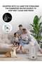 5L Humidifier and Diffusers with Aroma Therapy, Cool Mist Air Humidifier F628S white - 6
