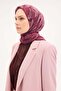 Tencel Monare Scarf Shawl Pattern Dark Fuchsia 90X90 - 3