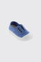 Unisex Baby Navy Blue Shoes - 2