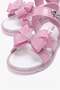 Children's Bow Tie Sandals Pink - 8