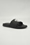 Sean Men's Slip-On Comfortable Casual Everyday Slide Sandals - Black