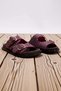 Women's Nubuck Double Troc Slippers Flat Heeled Comfortable Cut-Off Design Daily Use Modern Stylish Comfortable Elegant