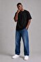 Men's judge collar v-cut t-shirt - black - 2