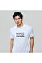 Men Slim World Without Strangers Print Tee - 8