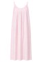 4938 Women's Strappy A-Line Lined Long Dress Pink - 5