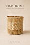 وعاء زهور مزخرف مصنوع يدويًا من الخيزران الطبيعي بتصميم قضيب السلم، حجم صغير - قطعة واحدة - 5