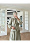 Women's Thin Modal Fabric Ruffle Detailed Lined Hijab Skirt Two-Piece Set